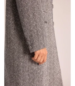 Alma en Pena Chaquetas|ABRIGO LARGO GRIS