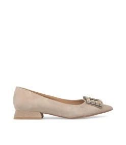 Alma en Pena Zapatos Planos|BAILARINA ADORNO CUADRADO