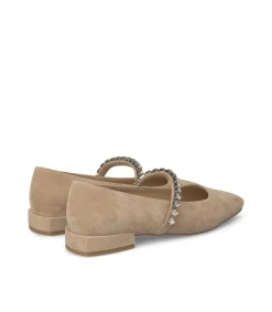 Alma en Pena Zapatos Planos|BAILARINA CON TIRA DE BRILLANTES