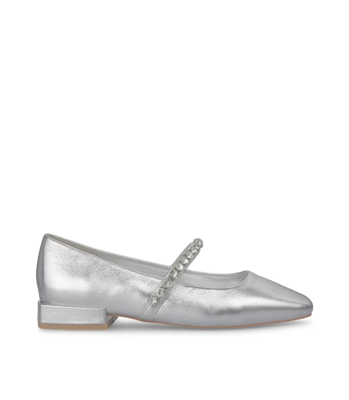 Alma en Pena Zapatos Planos|BAILARINA CON TIRA DE BRILLANTES