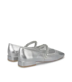 Alma en Pena Zapatos Planos|BAILARINA CON TIRA DE BRILLANTES