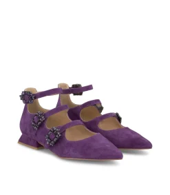 Alma en Pena Zapatos Planos|BAILARINA CON TRES HEBILLAS