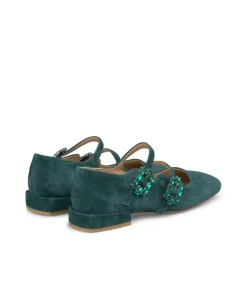 Alma en Pena Zapatos Planos|BAILARINA ESTRIBOS PEDRERÍA