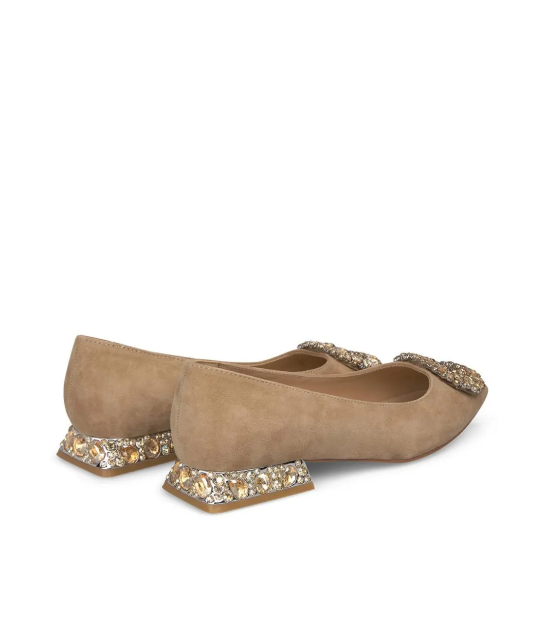 Alma en Pena Zapatos Planos|BAILARINA PEDRERÍA