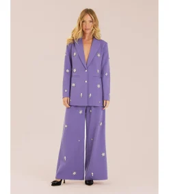 Alma en Pena Chaquetas|BLAZER CON ABALORIOS PEDRERÍA