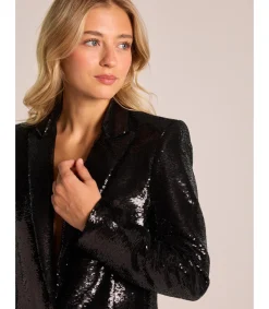 Alma en Pena Chaquetas|BLAZER DE LENTEJUELAS