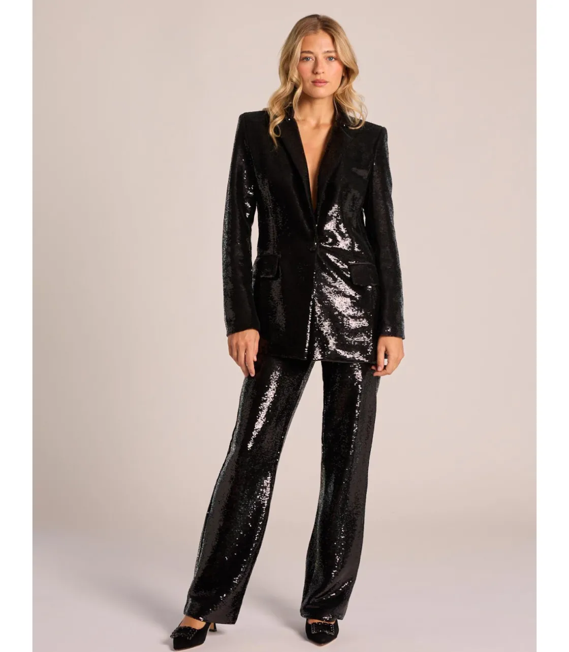 Alma en Pena Chaquetas|BLAZER DE LENTEJUELAS
