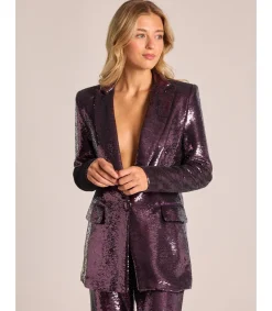 Alma en Pena Chaquetas|BLAZER DE LENTEJUELAS