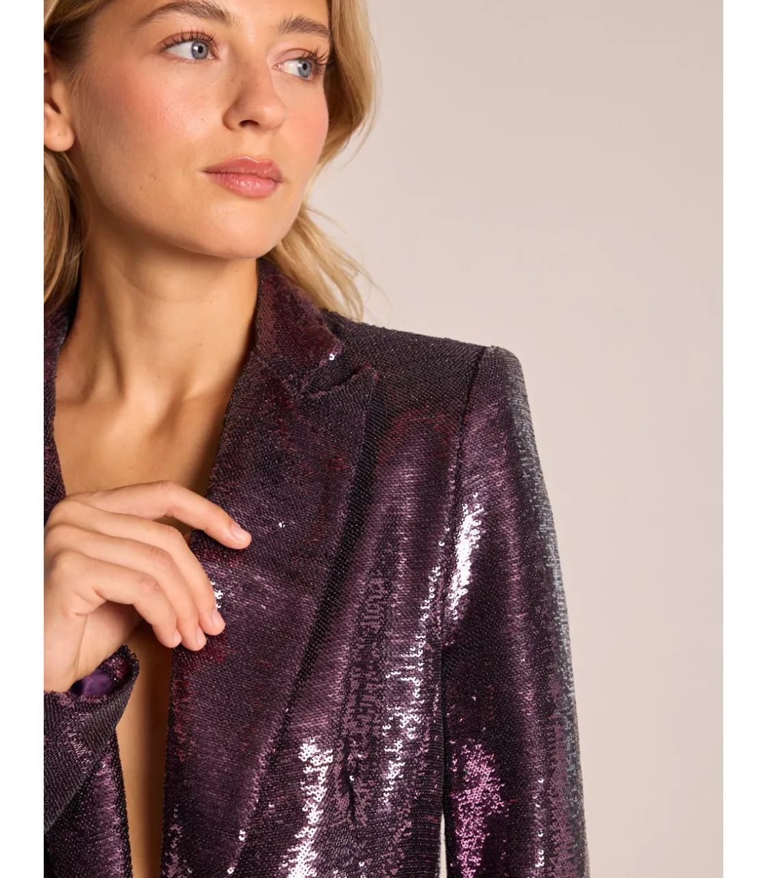 Alma en Pena Chaquetas|BLAZER DE LENTEJUELAS