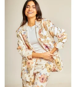 Alma en Pena Chaquetas|BLAZER ESTAMPADA