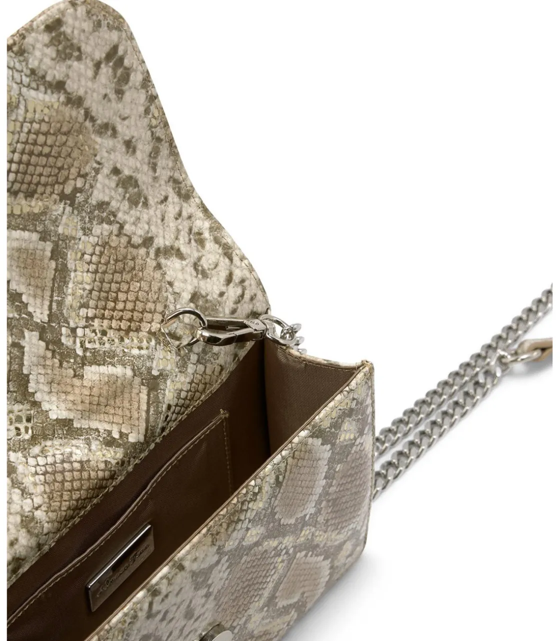 Alma en Pena Bolsos|BOLSO BANDOLERA SOLAPA SERPIENTE