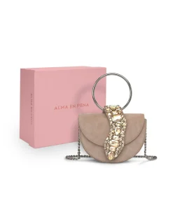 Alma en Pena Bolsos|BOLSO DE MANO SERPIENTE