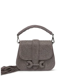 Alma en Pena Bolsos|BOLSO MANO CUBIERTO DE BRILLOS