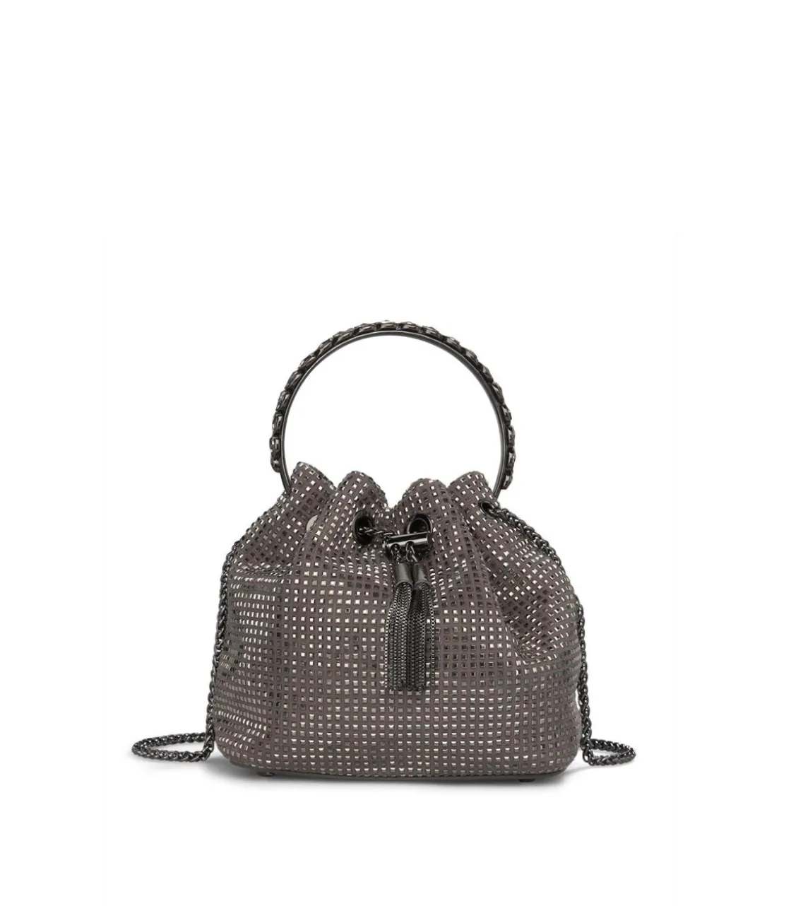 Alma en Pena Bolsos|BOMBONERA DE PEDRERÍA DETALLE COLGANTE