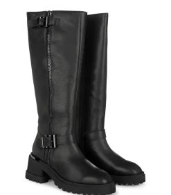 Alma en Pena Botas De Tacón|BOTA ALTA CON HEBILLAS