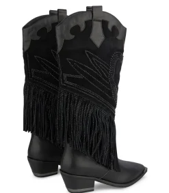 Alma en Pena Botas Planas|BOTA CON FLECOS