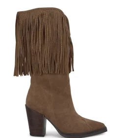 Alma en Pena Botas De Tacón|BOTA CON FLECOS COLGANTES