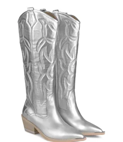 Alma en Pena Botas Planas|BOTA COWBOY CON BORDADO