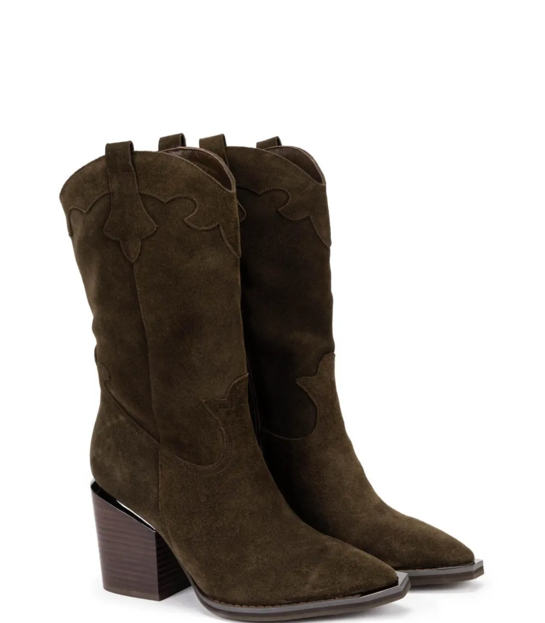 Alma en Pena Botas De Tacón|BOTA COWBOY LISO CON TACÓN