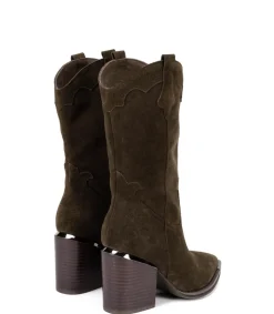 Alma en Pena Botas De Tacón|BOTA COWBOY LISO CON TACÓN