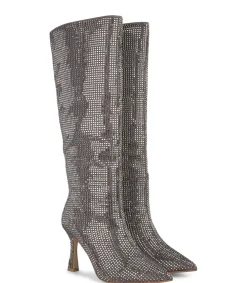 Alma en Pena Botas De Tacón|BOTA CUBIERTA CON BRILLOS
