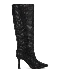 Alma en Pena Botas De Tacón|BOTA CUBIERTA CON BRILLOS