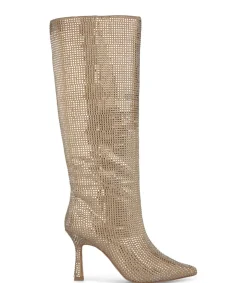 Alma en Pena Botas De Tacón|BOTA CUBIERTA CON BRILLOS