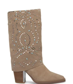 Alma en Pena Botas De Tacón|BOTA POLAINA CON TACHAS
