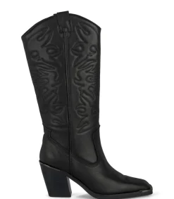 Alma en Pena Botas De Tacón|BOTA TACÓN BLOQUE BORDADOS