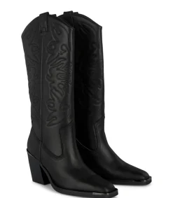Alma en Pena Botas De Tacón|BOTA TACÓN BLOQUE BORDADOS