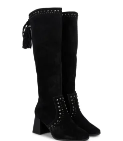 Alma en Pena Botas De Tacón|BOTA TACÓN BLOQUE TACHAS