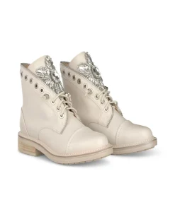 Alma en Pena Botines Planos|BOTÍN PLANO CORDONES
