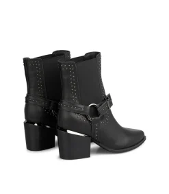 Alma en Pena Botines De Tacón|BOTÍN TACÓN TACHAS CON ELÁSTICO