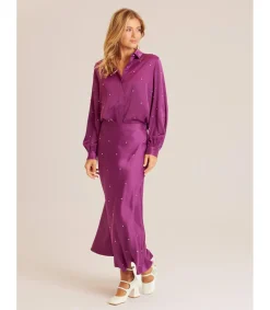 Alma en Pena Camisas|CAMISA SATINADA PEDRERÍA