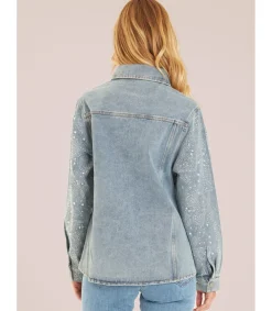 Alma en Pena Camisas|CAMISA VAQUERA CON PEDRERÍA