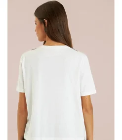Alma en Pena Camisas|CAMISETA CON CUELLO PEDRERÍA