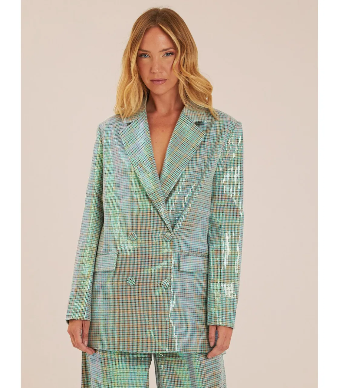 Alma en Pena Chaquetas|CHAQUETA CUBIERTA CON LENTEJUELAS