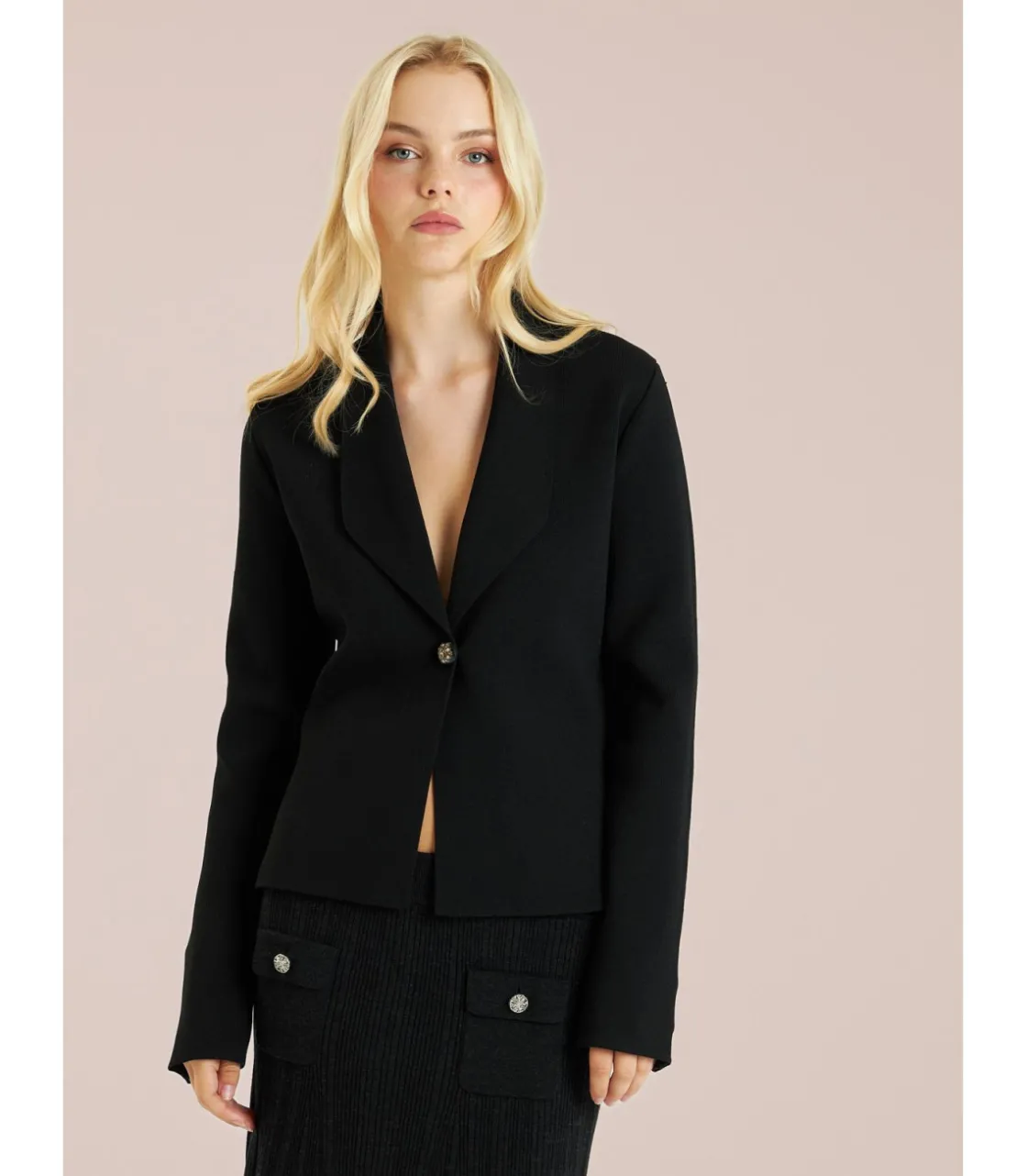 Alma en Pena Chaquetas|CHAQUETA DE PUNTO