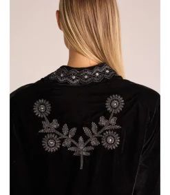 Alma en Pena Chaquetas|KIMONO BORDADO HILO METALIZADO