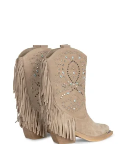 Alma en Pena Botas Planas|MEDIA BOTA CON TACHAS