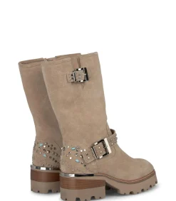 Alma en Pena Botas Planas|MEDIA BOTA CON TACHAS TRACK