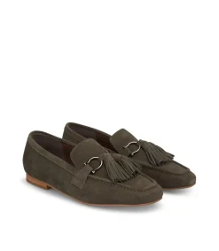 Alma en Pena Zapatos Planos|MOCASÍN CON BORLAS