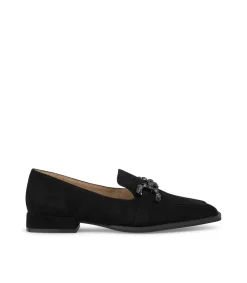 Alma en Pena Zapatos Planos|MOCASÍN CON HEBILLAS PEDRERÍA