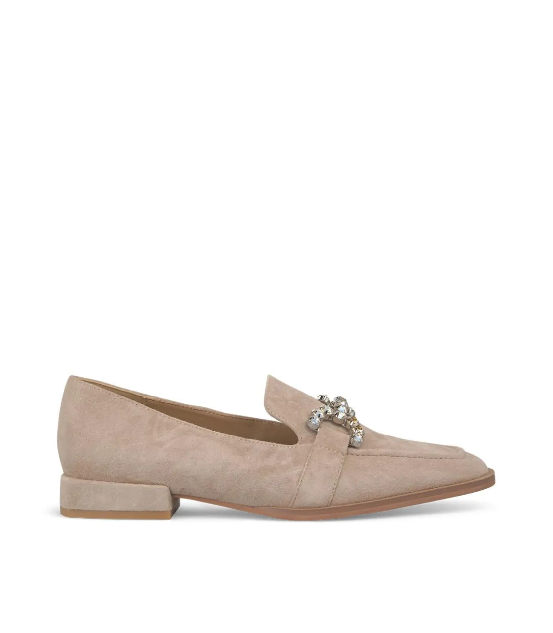Alma en Pena Zapatos Planos|MOCASÍN CON HEBILLAS PEDRERÍA