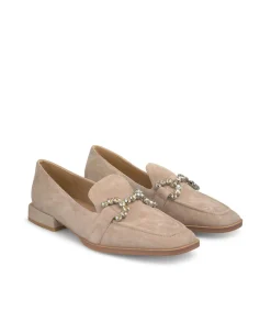 Alma en Pena Zapatos Planos|MOCASÍN CON HEBILLAS PEDRERÍA