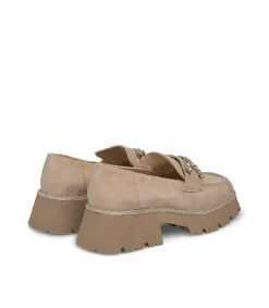 Alma en Pena Zapatos Planos|MOCASÍN PLATAFORMA CON PEDRERÍA