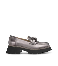 Alma en Pena Zapatos Planos|MOCASÍN PLATAFORMA CON PEDRERÍA