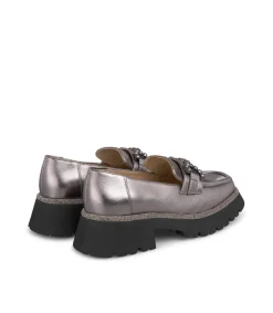 Alma en Pena Zapatos Planos|MOCASÍN PLATAFORMA CON PEDRERÍA