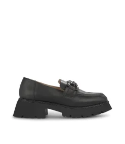 Alma en Pena Zapatos Planos|MOCASÍN PLATAFORMA CON PEDRERÍA