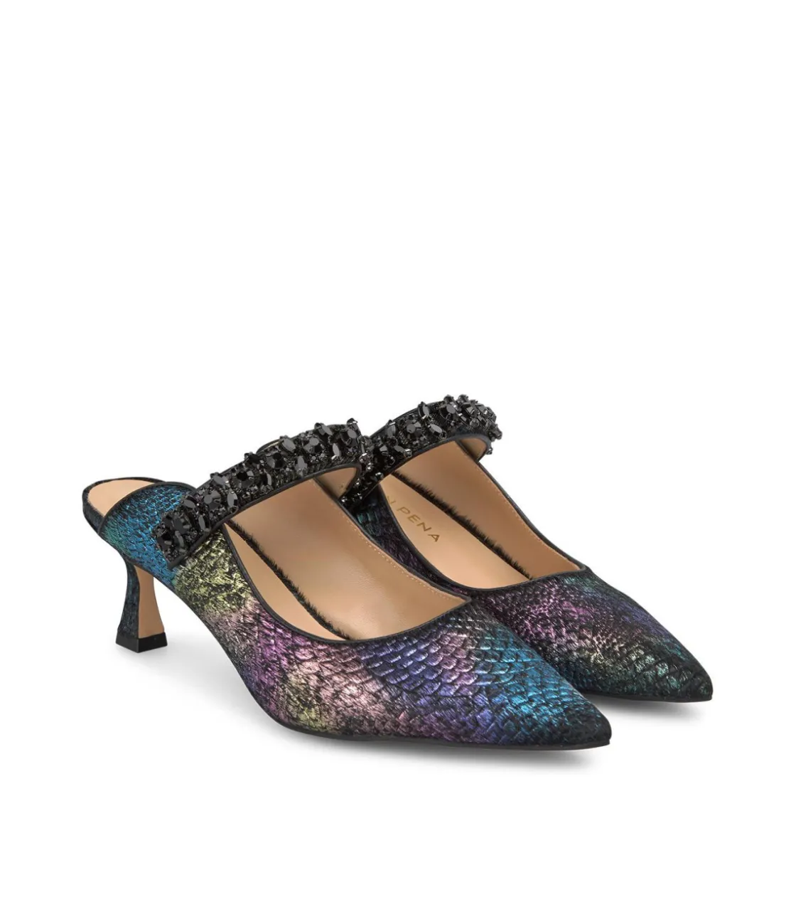 Alma en Pena Zapatos De Tacón|MULE TACÓN MEDIO